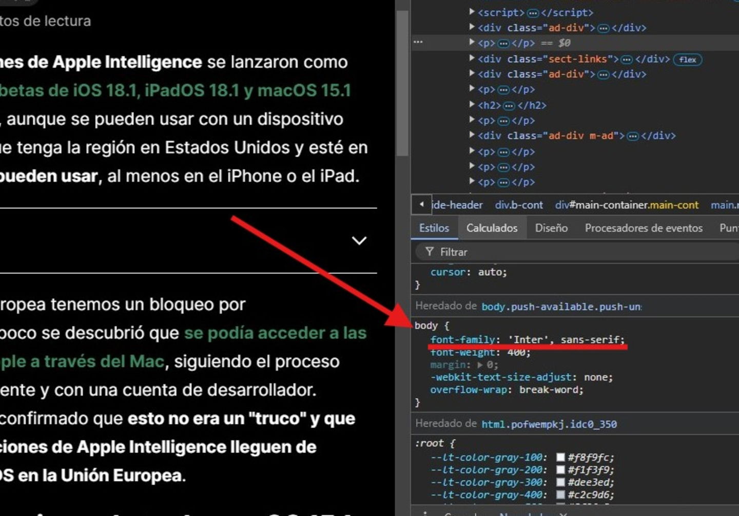 Comment savoir quelle police, typographie a une page web 5 Comment savoir quelle typographie a une page web