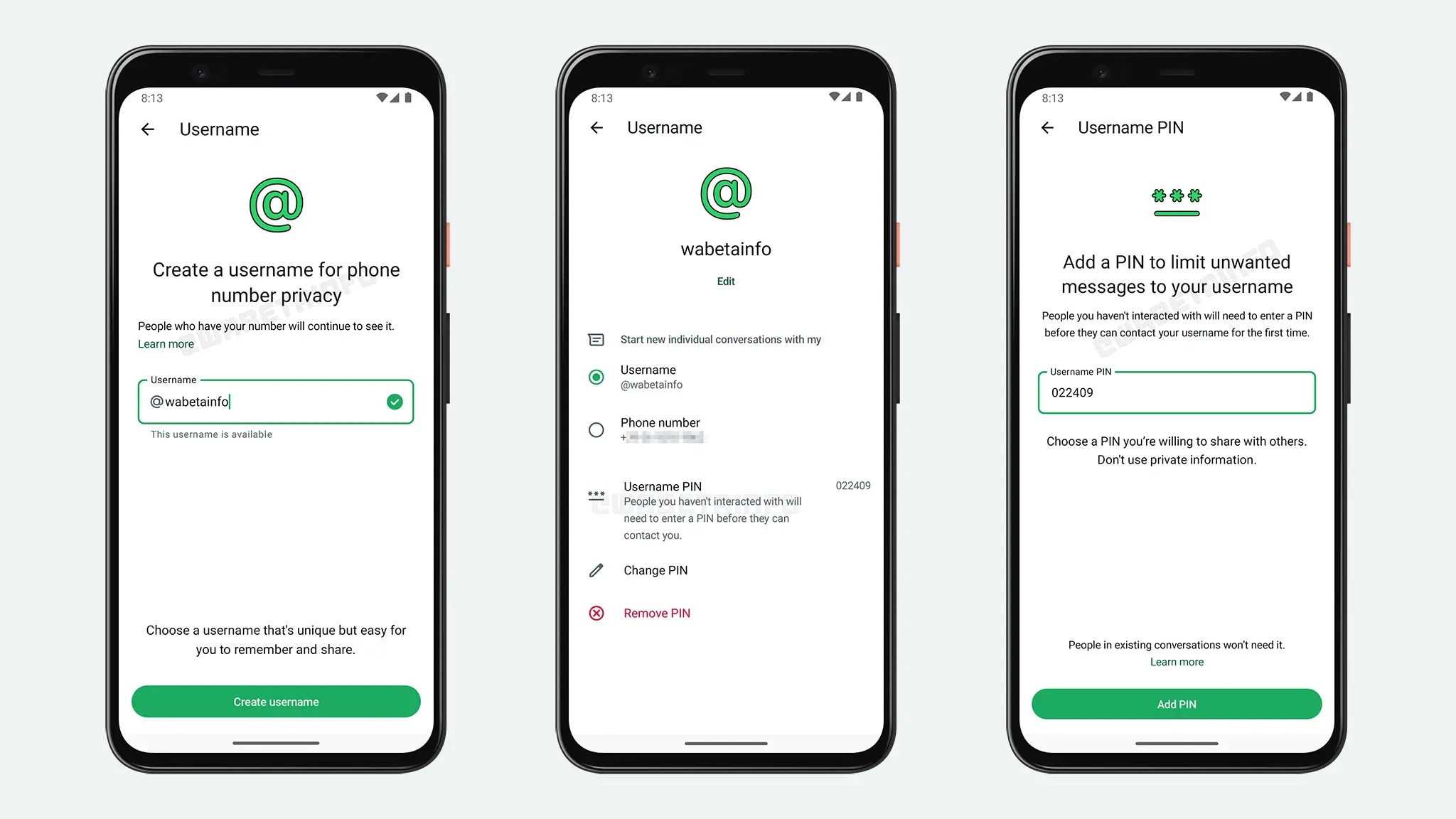 Les noms d'utilisateur de WhatsApp seront le bouclier définitif contre le spam 3 Les noms d'utilisateur de WhatsApp seront le bouclier définitif contre le spam