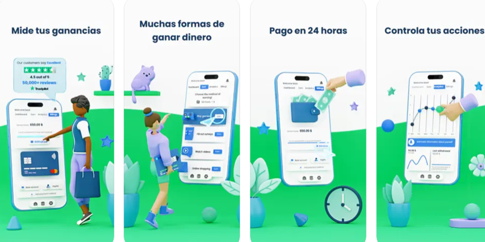 Les 5 meilleures applications pour gagner de l'argent en jouant : est-ce que ça fonctionne ? 4 Paidwork est une application pour iOS avec laquelle vous pouvez gagner de l'argent en jouant