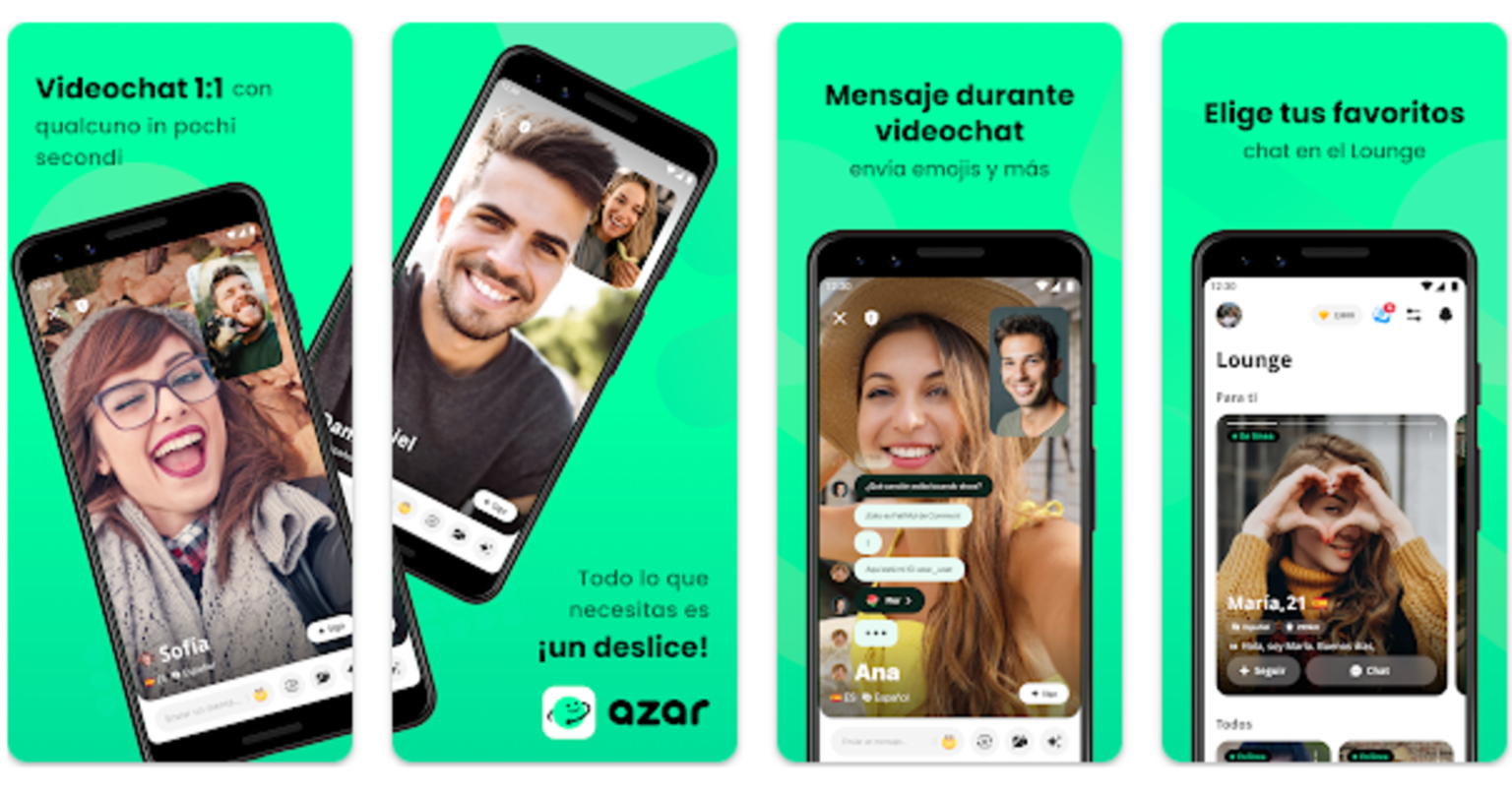 Les 9 meilleures applications pour rencontrer des gens à l'étranger 7 Azar vous connecte avec des gens du monde entier par le biais de visioconférences