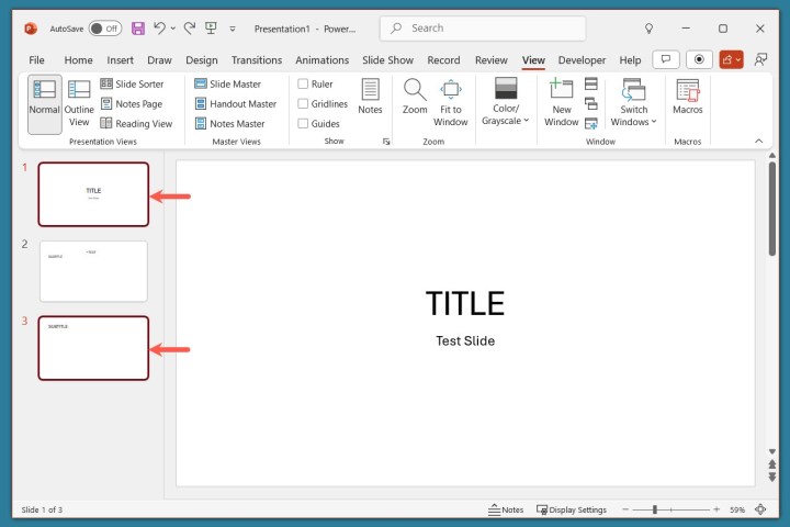 Comment supprimer un slide dans PowerPoint 7 Diapositives multiples sélectionnées dans PowerPoint.