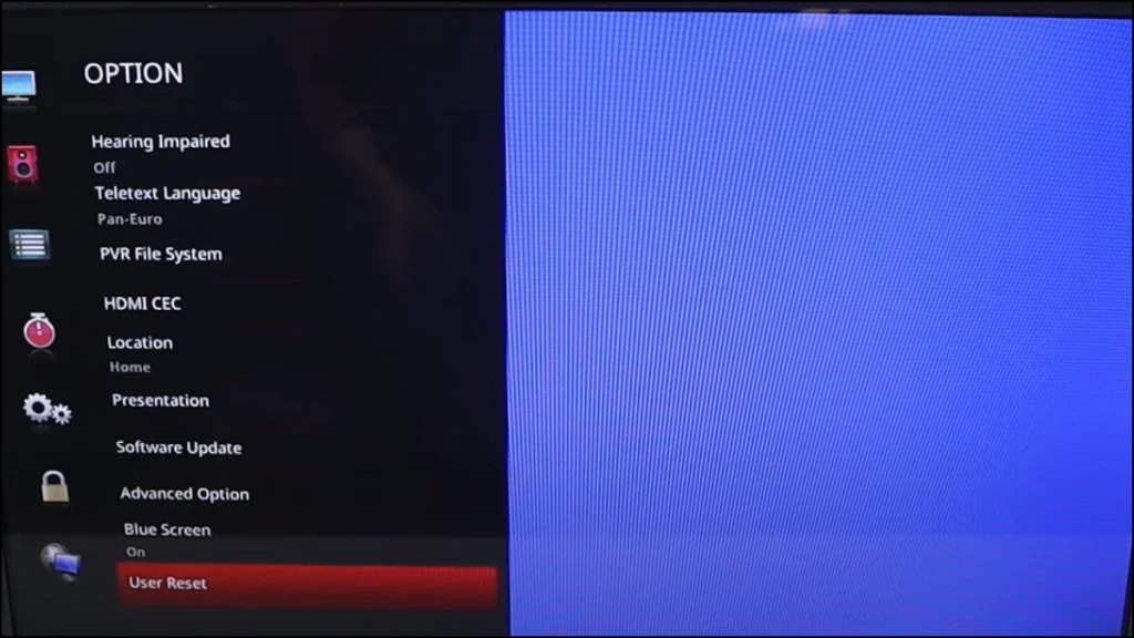 Comment réinitialiser une Toshiba Vidaa TV ?