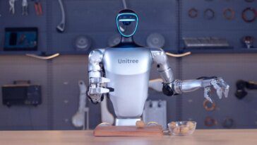 Le G1 d'Unitree à 16 000 $ pourrait devenir le premier robot humanoïde grand public 23 Unitree