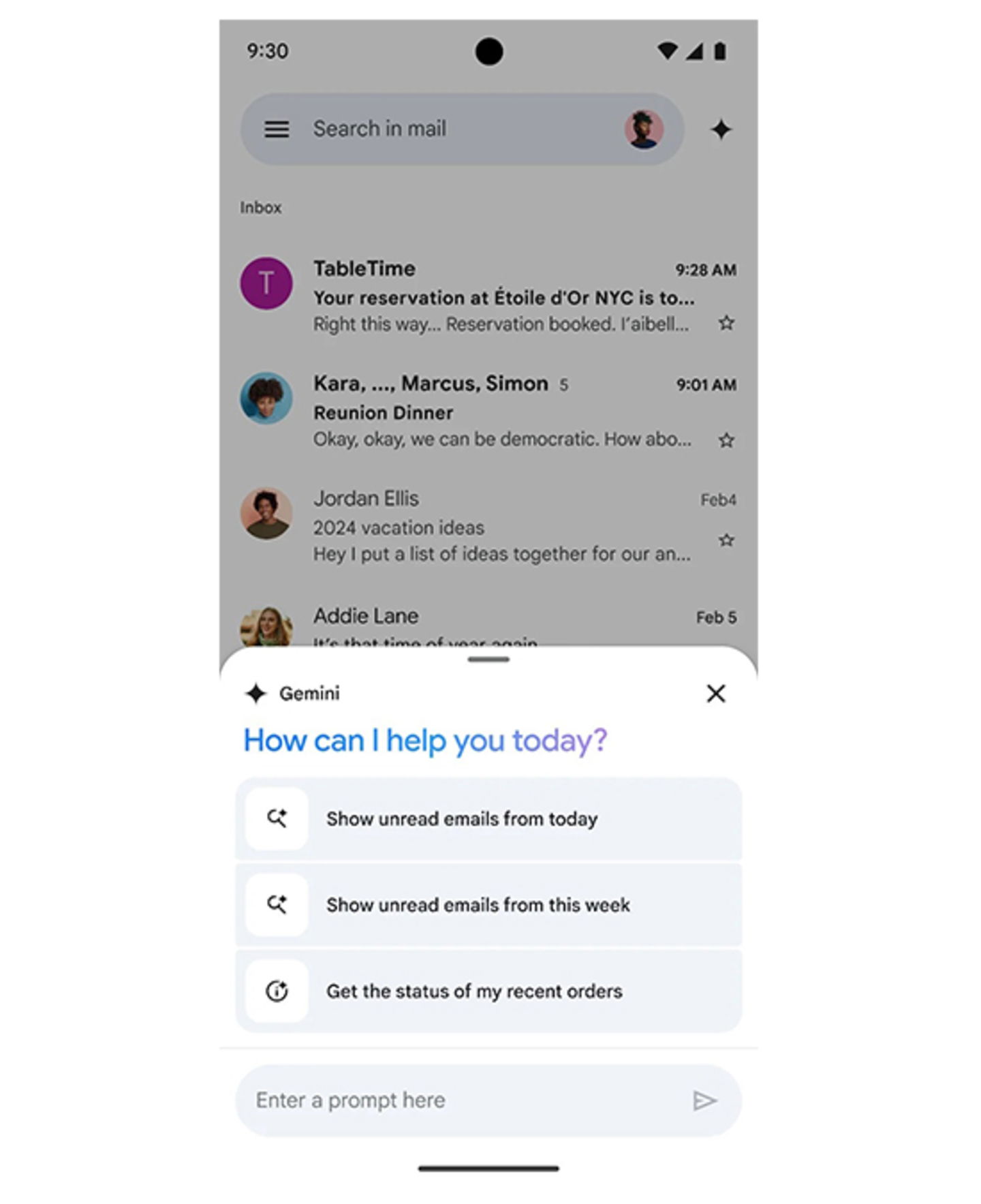 Gemini vous aide maintenant à trouver des e-mails dans Gmail pour Android 3 Gemini vous aide maintenant à trouver des courriels dans Gmail pour Android