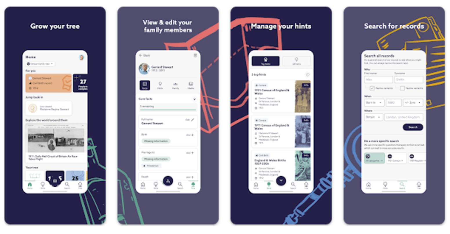Les meilleures applications pour faire des arbres généalogiques gratuits et en ligne 6 Findmypast vous permet de trouver surtout des documents de pays anglo-saxons