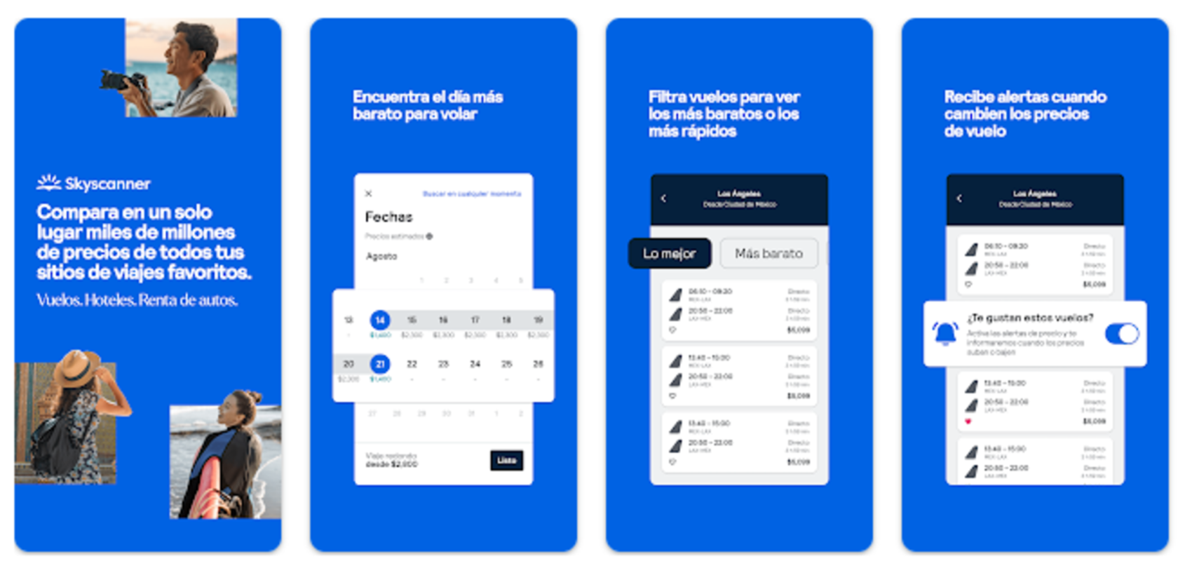 4 applications pour trouver des vols pas chers avec le mobile 3 SkyScanner est l'une des applications les plus populaires pour trouver des vols pas chers