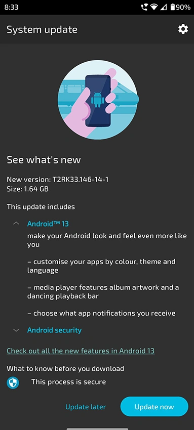 Android 13 arrive sur Motorola Edge 20 Fusion, l'attente de deux ans prend enfin fin 2 Android 13 pour Motorola Edge 20 Fusion