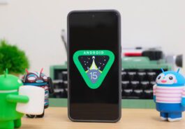 Android 15 barre tâches Google navigation