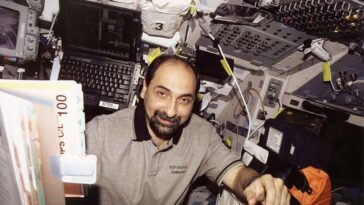 Umberto Guidoni dans l'espace