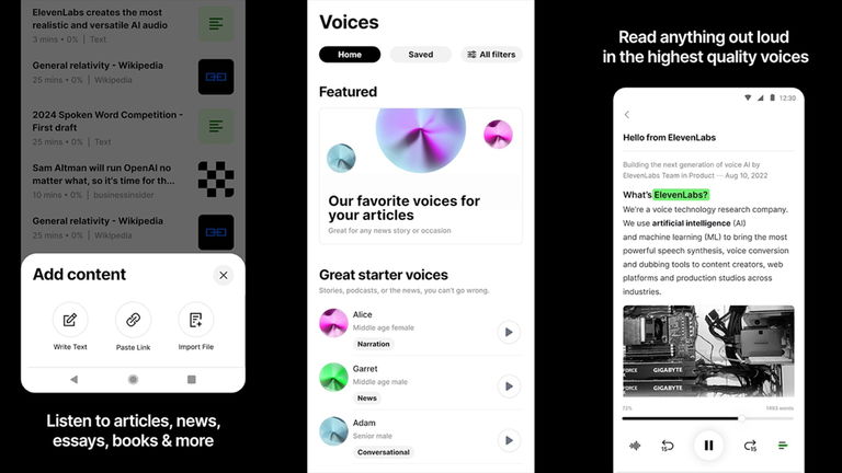 Cette application transforme n'importe quel document en un livre audio grâce à l'IA 2 Cette application convertit n'importe quel document en un livre audio grâce à l'IA