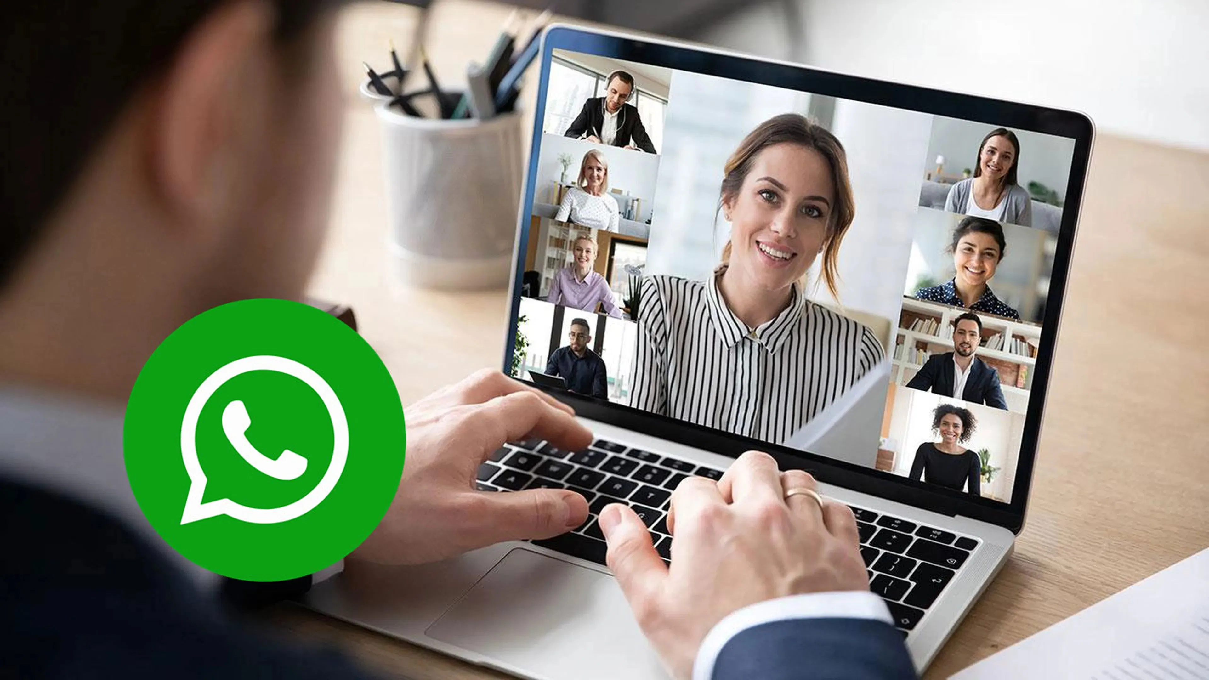 Comment faire des vidéoconférences sur WhatsApp Web 4 Les vidéoconférences sur WhatsApp Web apparaissent dans une nouvelle fenêtre que nous pouvons mettre en plein écran