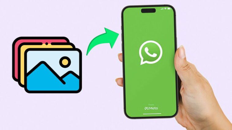 Comment publier deux photos en même temps dans les états de WhatsApp 1 Comment publier deux photos en même temps dans les statuts de WhatsApp