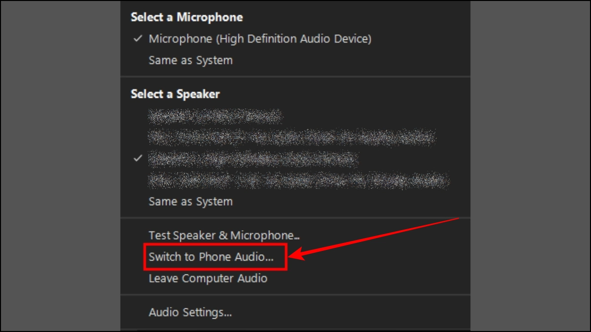 Comment puis-je utiliser mon téléphone comme micro pour Zoom 2 Option Changer pour l'audio par téléphone Zoom