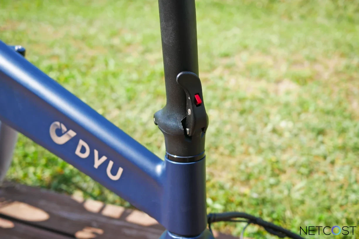 Dyu T1 Electric Fold Bike Test Review Netcost (10)