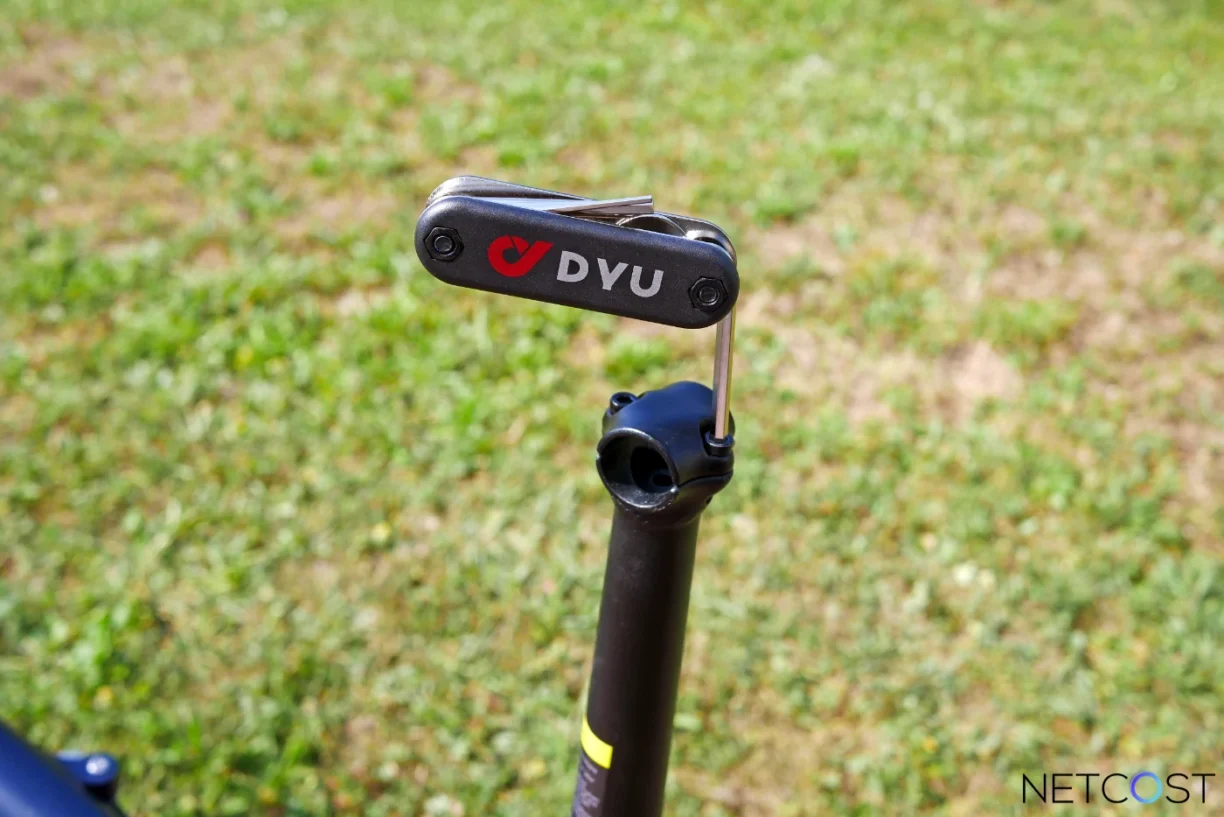 Dyu T1 Electric Fold Bike Test Review Netcost (11)