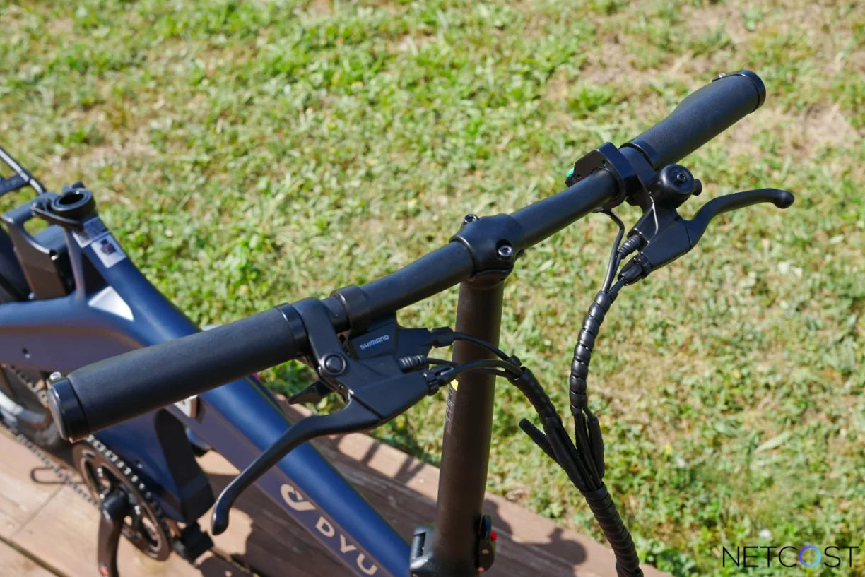 Dyu T1 Electric Fold Bike Test Review Netcost (12)