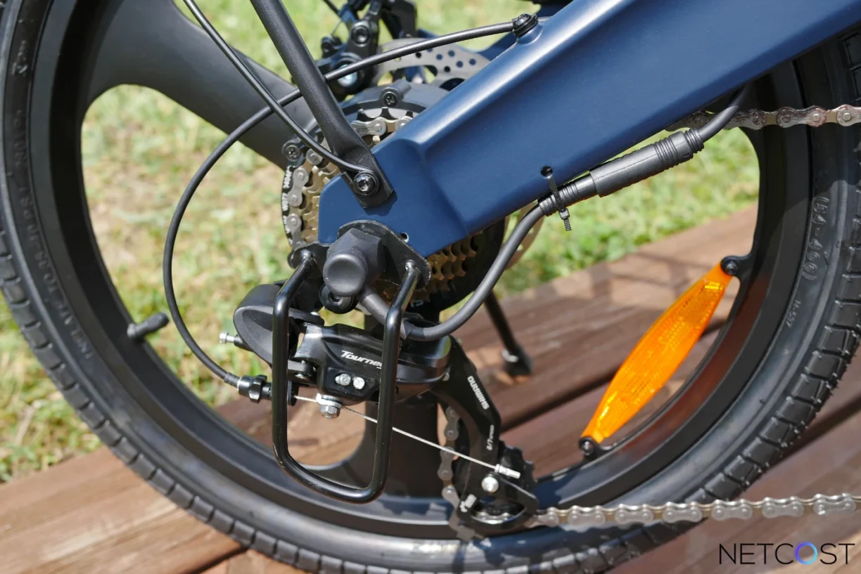 Dyu T1 Electric Fold Bike Test Review Netcost (32)