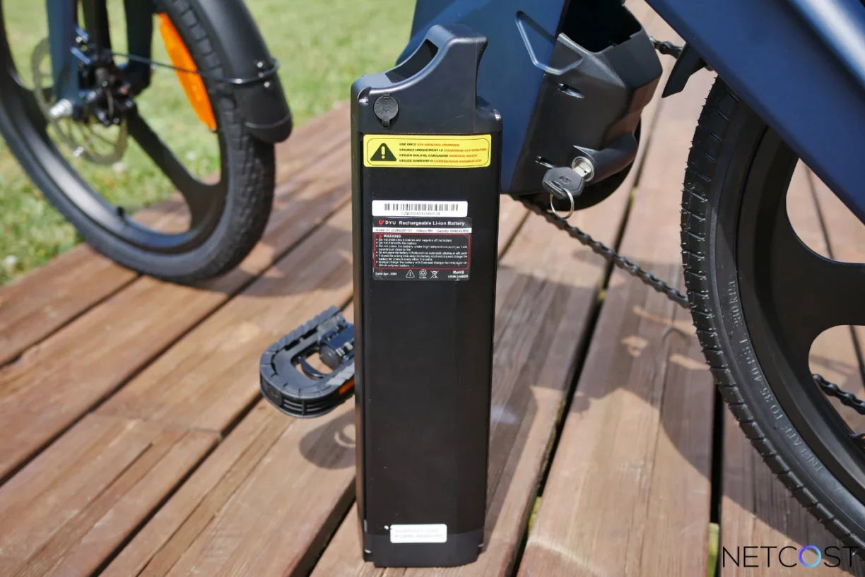 Dyu T1 Electric Fold Bike Test Review Netcost (40)