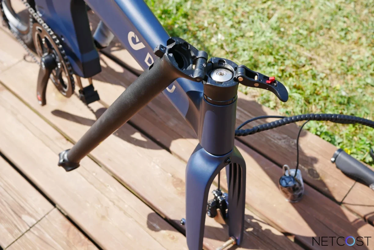 Dyu T1 Electric Fold Bike Test Review Netcost (9)