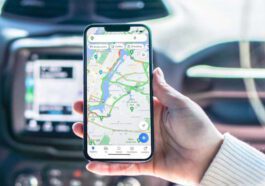 Google Maps iPhone iOS interface