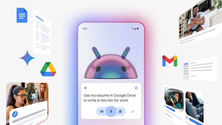 Google veut réinventer Android et va utiliser l'IA de Gemini pour y arriver 1 Google Gemini AI Android