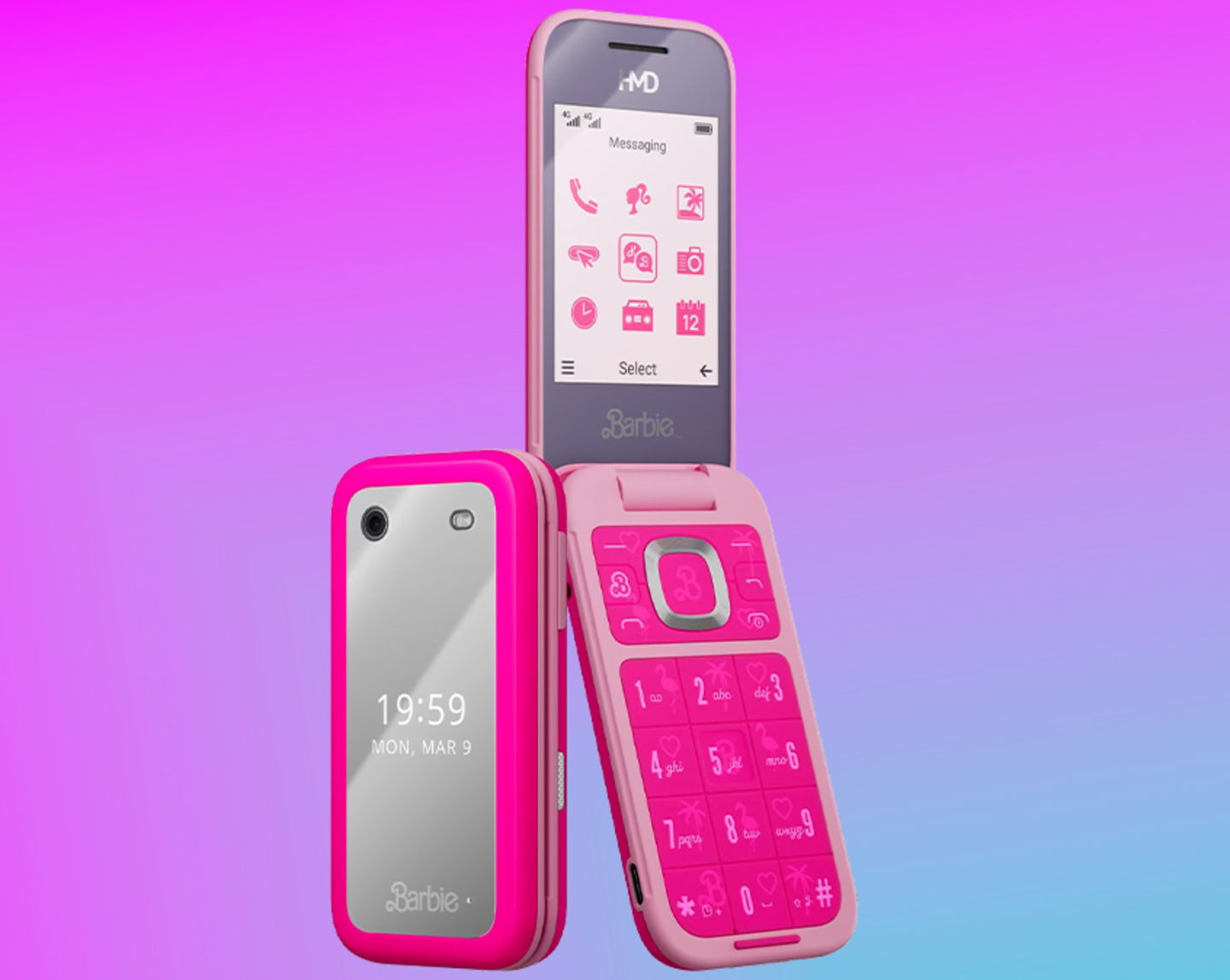 HMD annonce le "Barbie Phone" avec un écran de 1,77 pouces pour 129€ 3 HMD annonce le 'Barbie Phone' avec écran de 1,77 pouces pour 129 euros