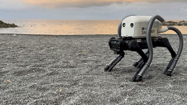 Le robot aspirateur définitif : il a quatre pattes et fonctionne même dans les terrains les plus difficiles 2 Le robot aspirateur ultime : il a quatre pattes et fonctionne même sur les terrains les plus difficiles