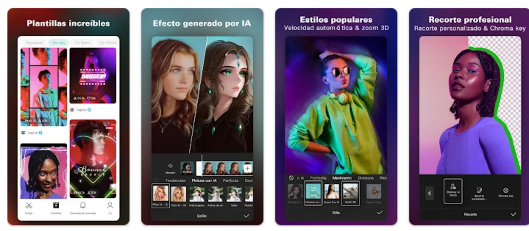 Les meilleures applications pour créer des Reels sur Instagram 3 Bien qu'elle soit conçue pour TikTok, CapCut peut également créer des reels pour Instagram