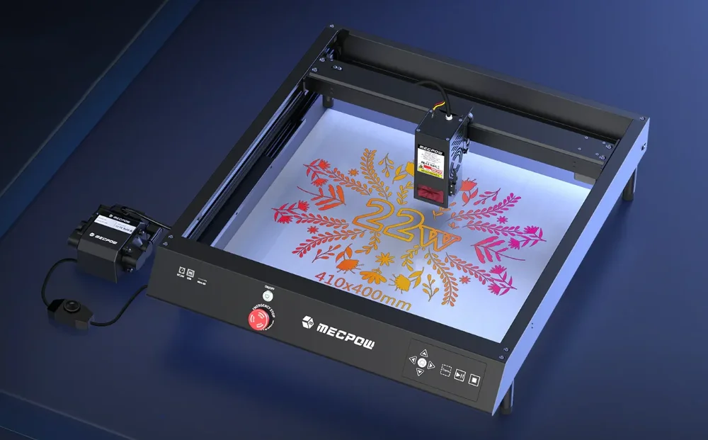 Les Nouveaux Outils Mecpow : Soudure, Presse à Chaud et Gravure Laser de haute performance 18 Mecpow X4 22w