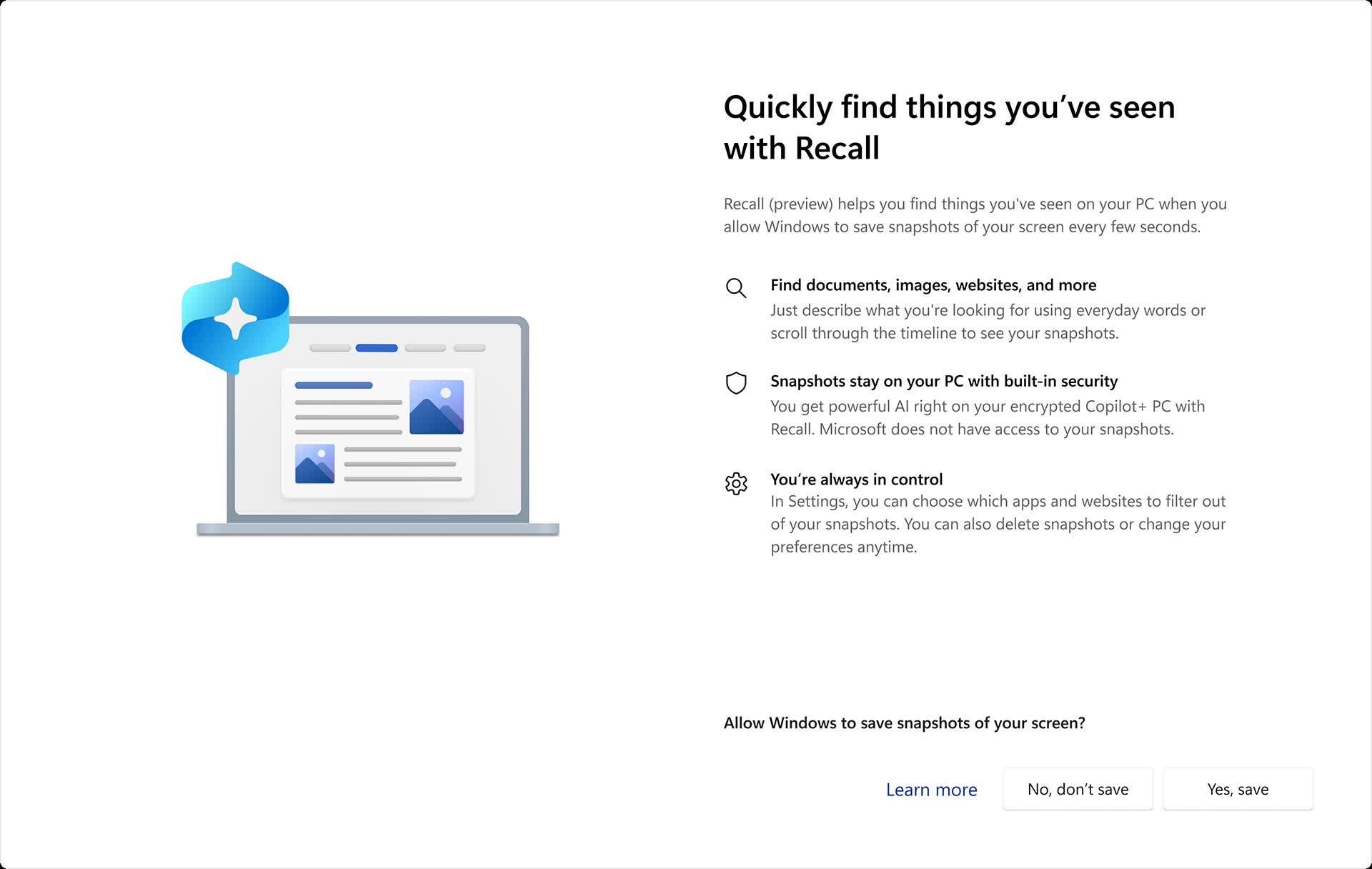 Microsoft va tenter de ressusciter Windows Recall AI en octobre 2 Microsoft va tenter de ressusciter Windows Recall AI en octobre