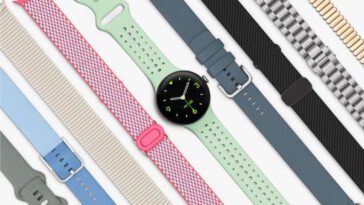 Google Pixel Watch 3 smartwatch tailles