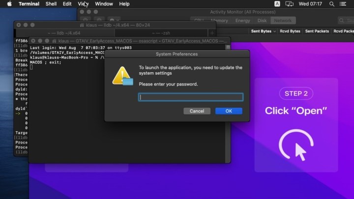 Nouvelle menace de malware pour macOS ajouté à la vague de vol de données 2 Invite de mot de passe sur Mac.