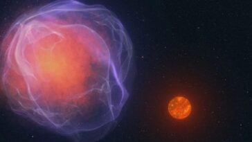 Objet mystérieux voyageant à 1,6 million de kilomètres par heure détecté dans l'espace 16 Illustration de l'objet mystérieux. Crédit : Observatoire WM Keck/Adam Makarenko