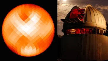 Polaris, que nous connaissons aussi sous le nom d'Étoile Polaire, a quelque chose d'étrange 12 Image de l'Étoile Polaris, capturée par le CHARA