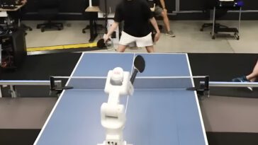 Regardez le robot DeepMind de Google jouer au tennis de table contre des joueurs humains 21 Watch Google