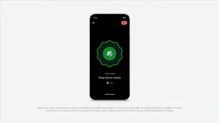Satellite SOS fait ses débuts sur Android avec les Google Pixel 9 2 Satellite SOS fait son apparition sur Android avec les Google Pixel 9