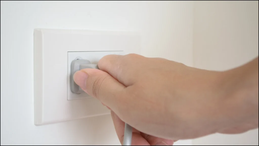 Télévision Toshiba ne s'allume pas ? Voici comment la réparer 2 Réinitialiser l'alimentation du téléviseur