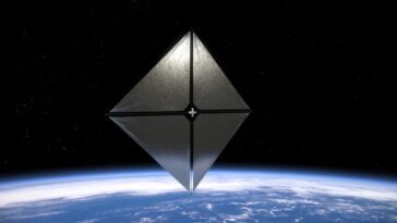 Une "Voile Solaire", mission pionnière de la NASA, actuellement bloquée 13 A “Solar Sail”, missão pioneira da NASA, está atualmente bloqueada