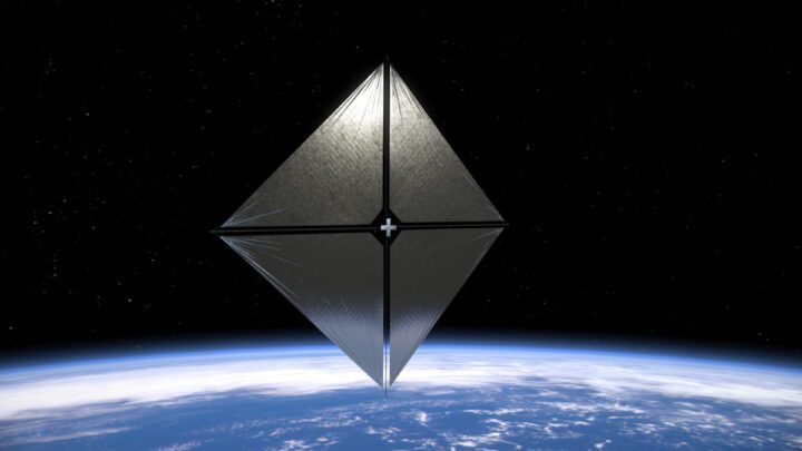 Une "Voile Solaire", mission pionnière de la NASA, actuellement bloquée 2 Une Voile Solaire mission pionniere de la NASA est actuellement