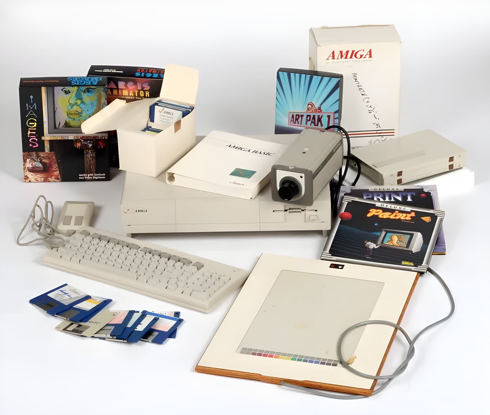 Une œuvre d'art Amiga d'Andy Warhol redécouverte est en vente pour 26 millions de dollars 2 Une oeuvre dart Amiga dAndy Warhol redecouverte est en vente