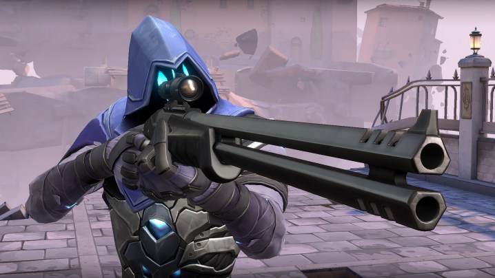 Valorant est-il cross-platform ? 2 Un agent de Valorant tient la nouvelle arme de sniper, Outlaw.