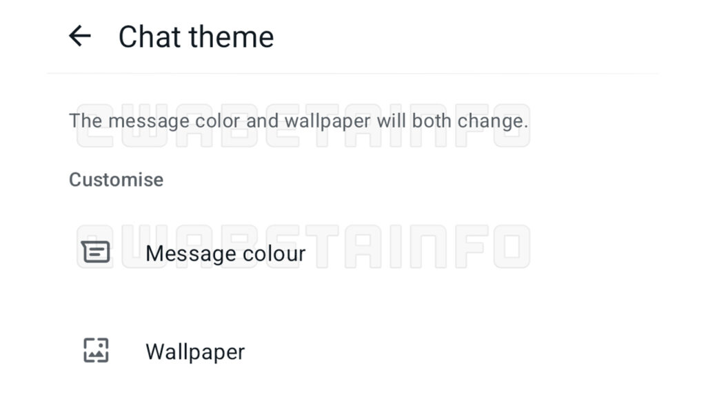 WhatsApp mise à nouveau sur la personnalisation sur Android avec une nouveauté 3 Personnalisation des conversations WhatsApp Android