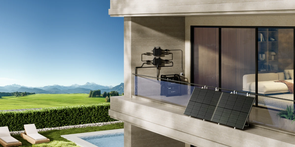 BLUETTI Lance le Système Solaire de Balcon de 2e Génération et la Nouvelle Batterie d'Extension B300K 2 1. Bluetti 2nd Gen Balcony Solar System