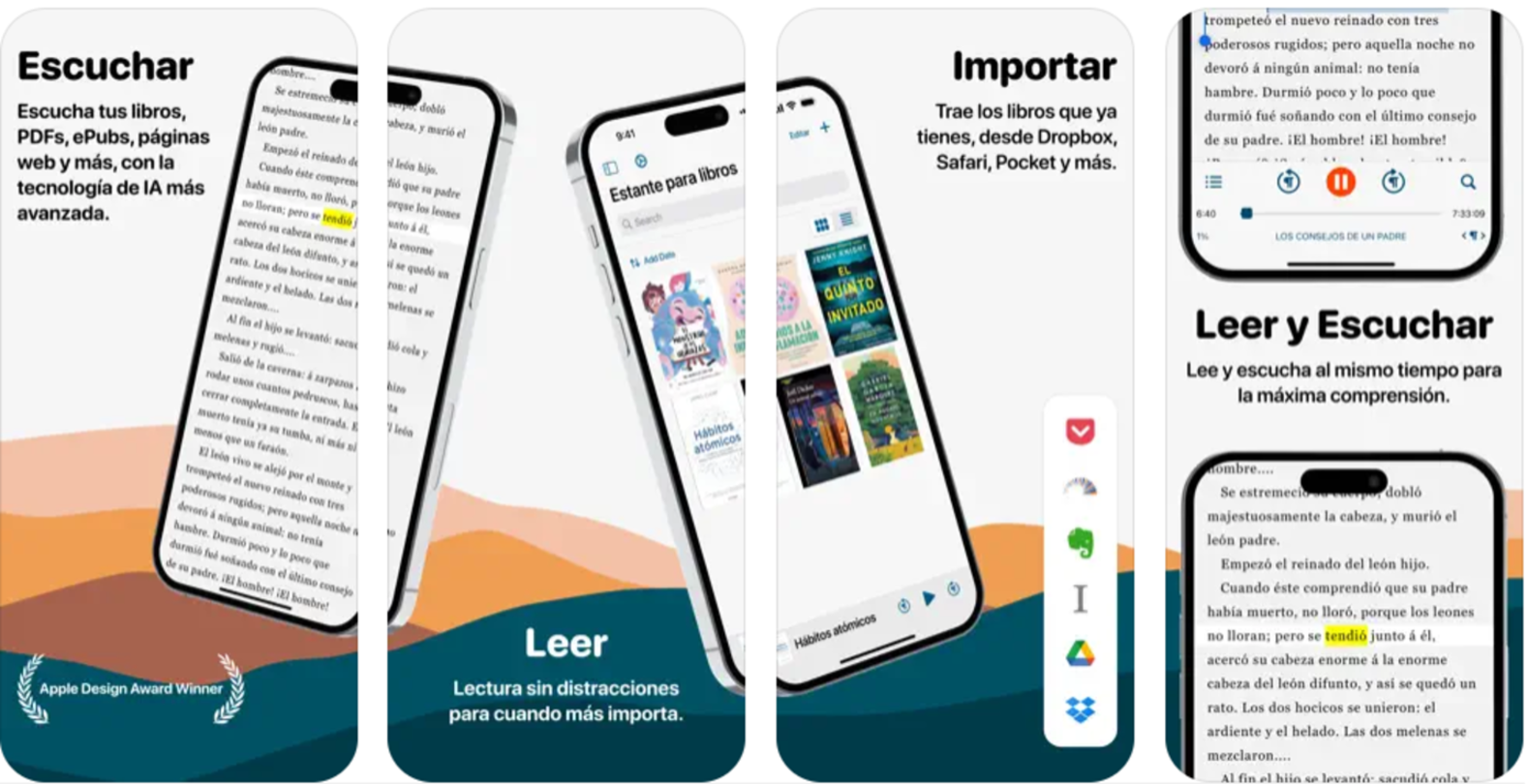 Voice Dream Reader vous permet d'écouter des textes sur iOS