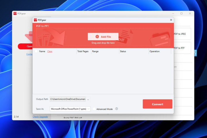 Comment convertir un PDF en PowerPoint 4 Conversion d'un PDF en PowerPoint.