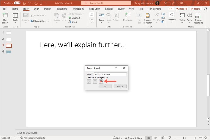 Comment ajouter de l'audio à PowerPoint 7 comment ajouter de l'audio dans powerpoint windows bouton enregistrer