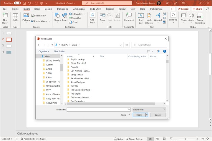 Comment ajouter de l'audio à PowerPoint 4 comment ajouter de l'audio dans powerpoint windows insérer fichier