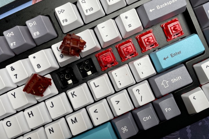 Vous avez un clavier mécanique ? Vous avez besoin de cette application gratuite 3 Interrupteurs du clavier Q1.