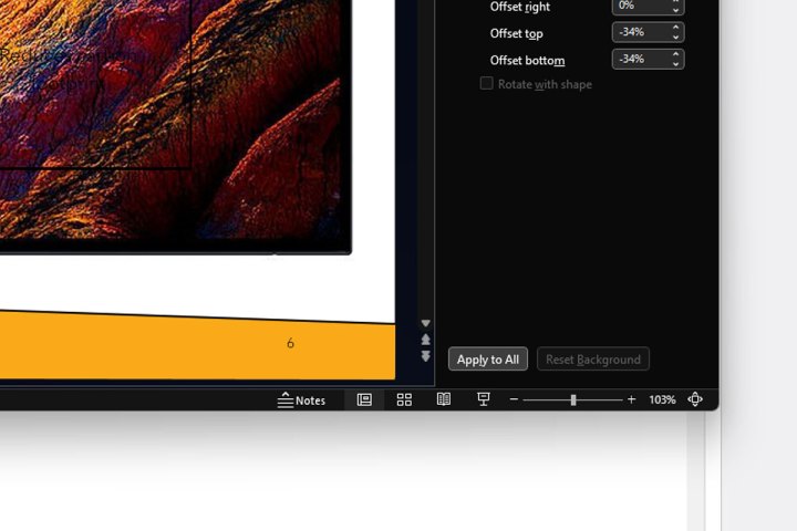 Comment changer le fond dans Powerpoint 8 Application de l'image à toutes les diapositives.