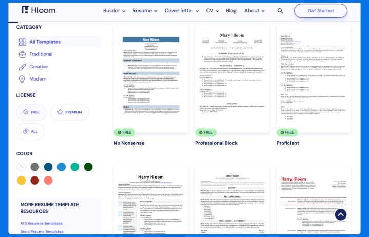 Comment créer un CV dans Microsoft Word 8 Modèles de CV Word de Hloom.
